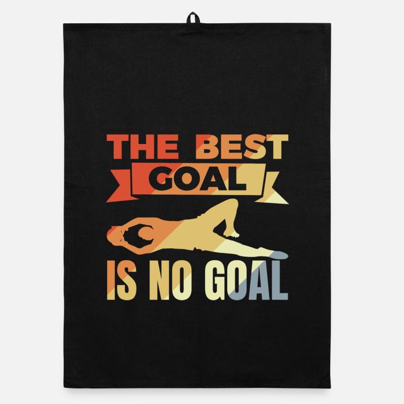 Goalkeeper Saying Organic dish towel