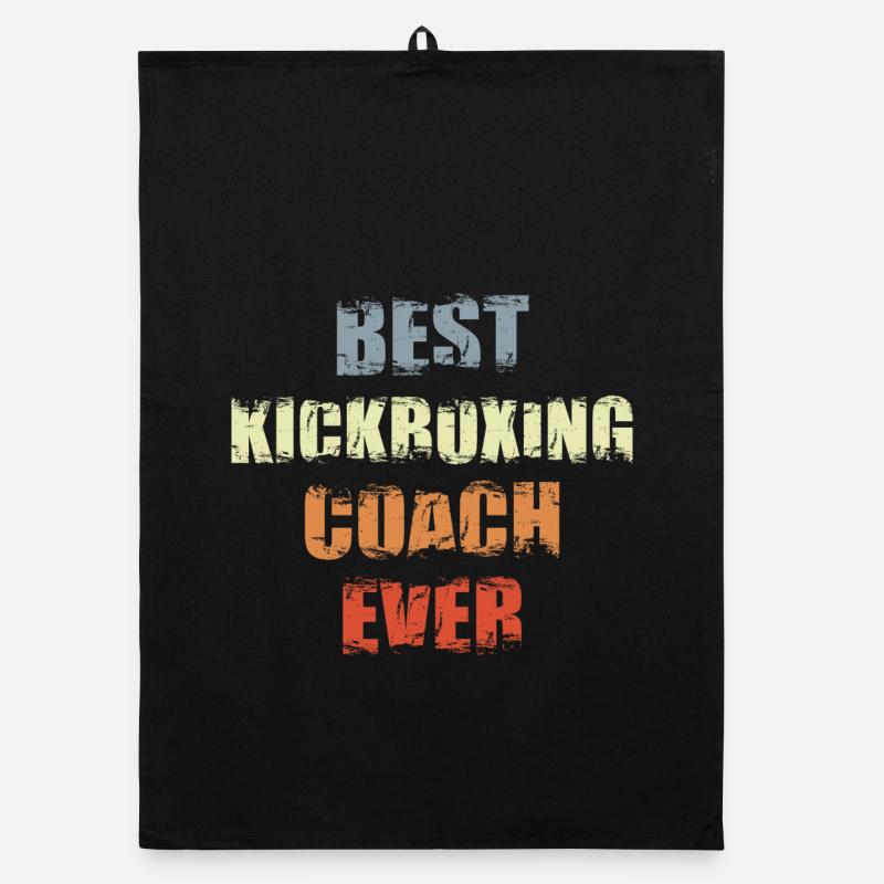 Kickboxtrainer Organic Geschirrtuch