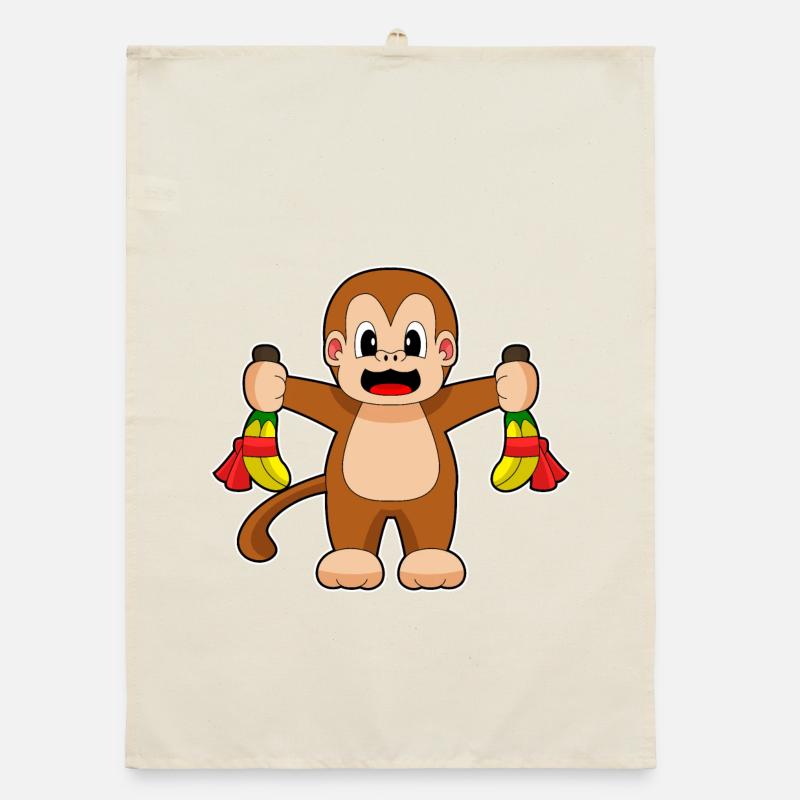 Monkey Banana Organic dish towel
