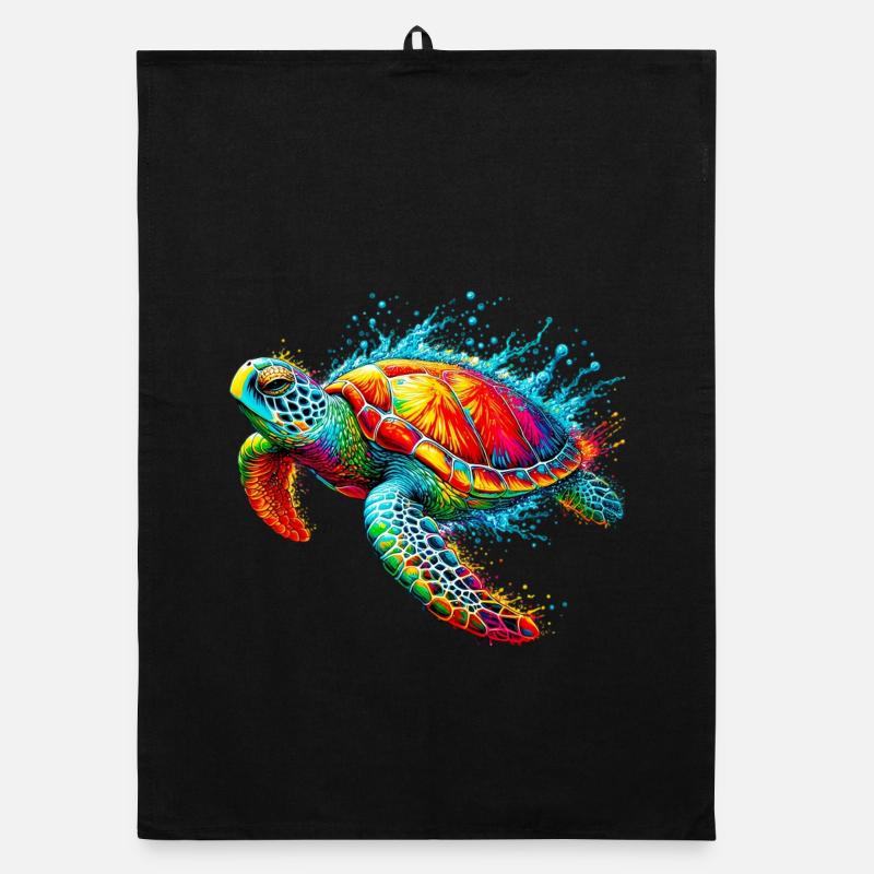 Turtle Organic dish towel