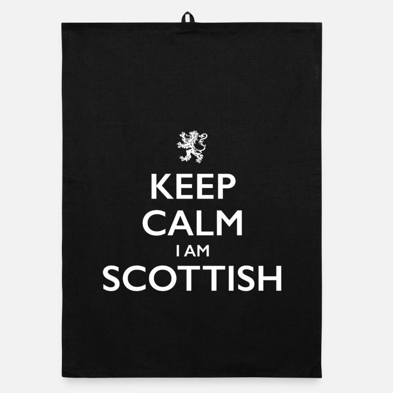 Scottish Scot Schottland Organic Geschirrtuch