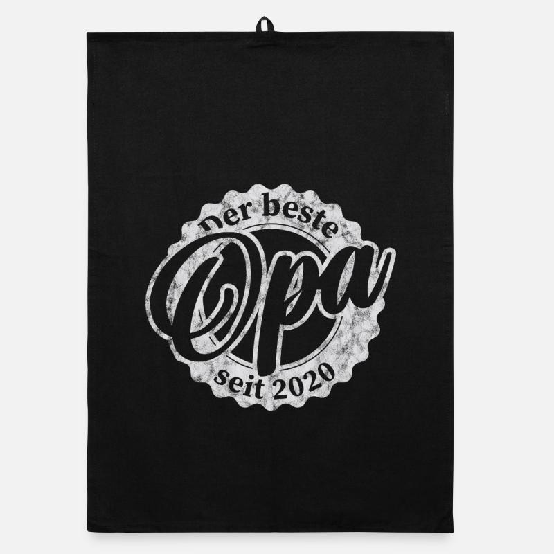 Der Beste Opa seit 2020 Organic Geschirrtuch