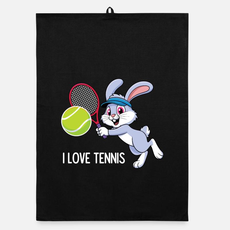 J’adore le tennis Torchon bio