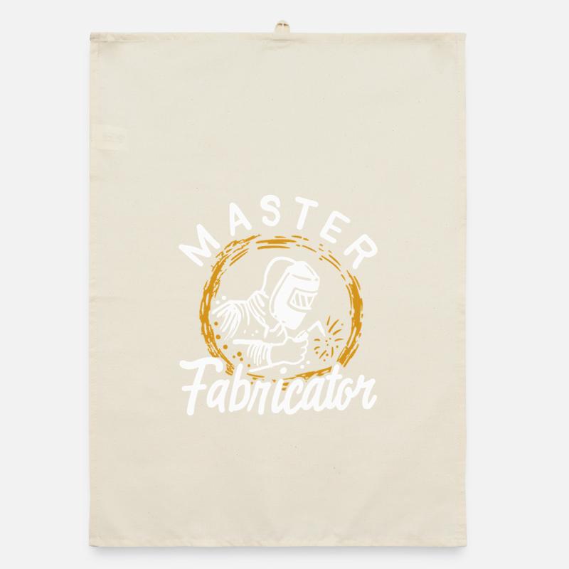 Maître fabricant en soudure Conception graphique en Te Torchon bio