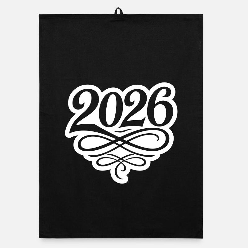 2026 Jahr Organic Geschirrtuch