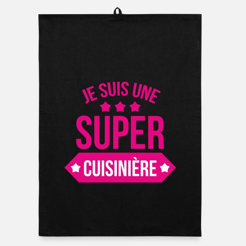 I'm a great cook Organic dish towel