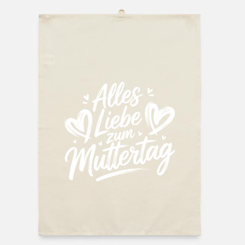 Muttertag Organic Geschirrtuch
