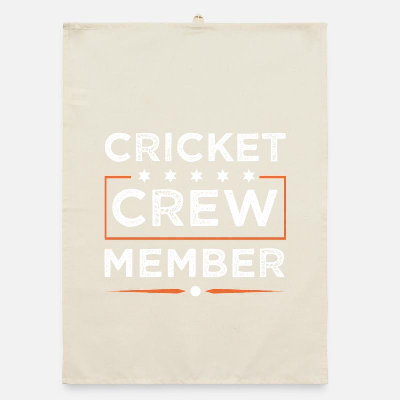 Équipe de cricket Torchon bio