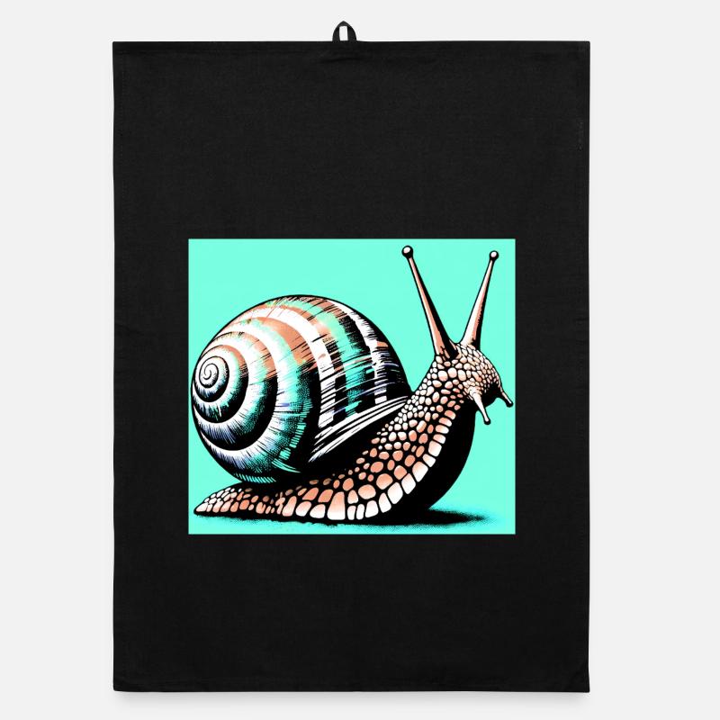 Schnecke Organic Geschirrtuch