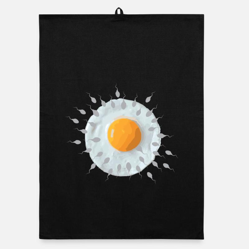 Œuf du petit-déjeuner Torchon bio