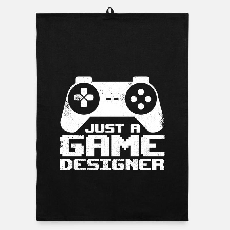 Game Designer Organic dish towel