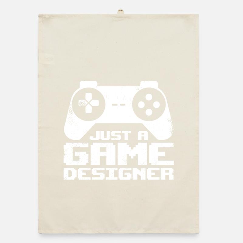 Game Designer Organic dish towel