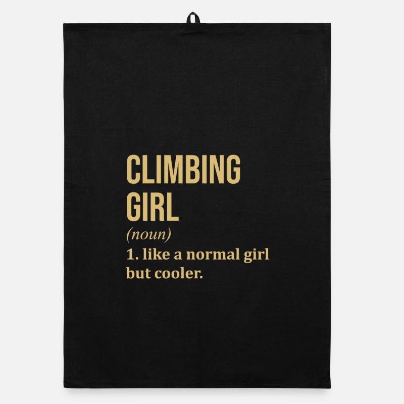 Climbing Organic dish towel