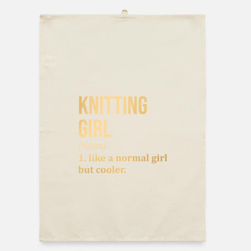 Knitting Organic dish towel