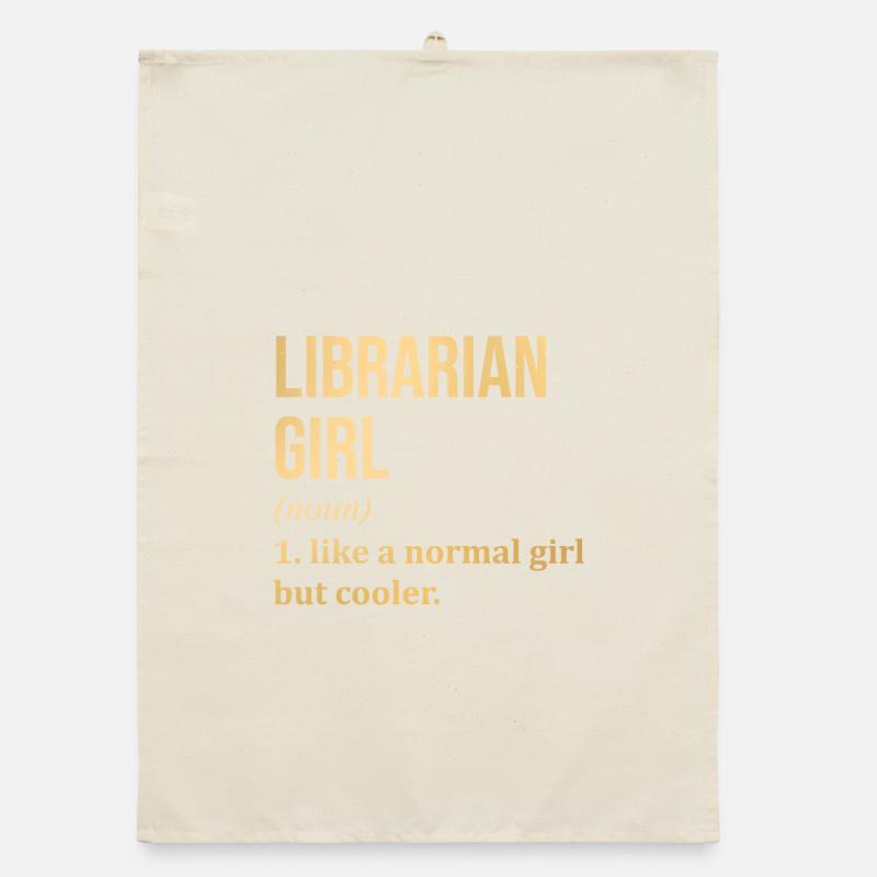 Librarian Organic dish towel