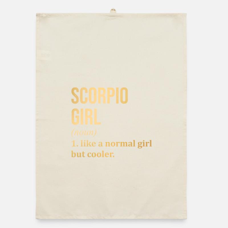 Scorpio Organic dish towel