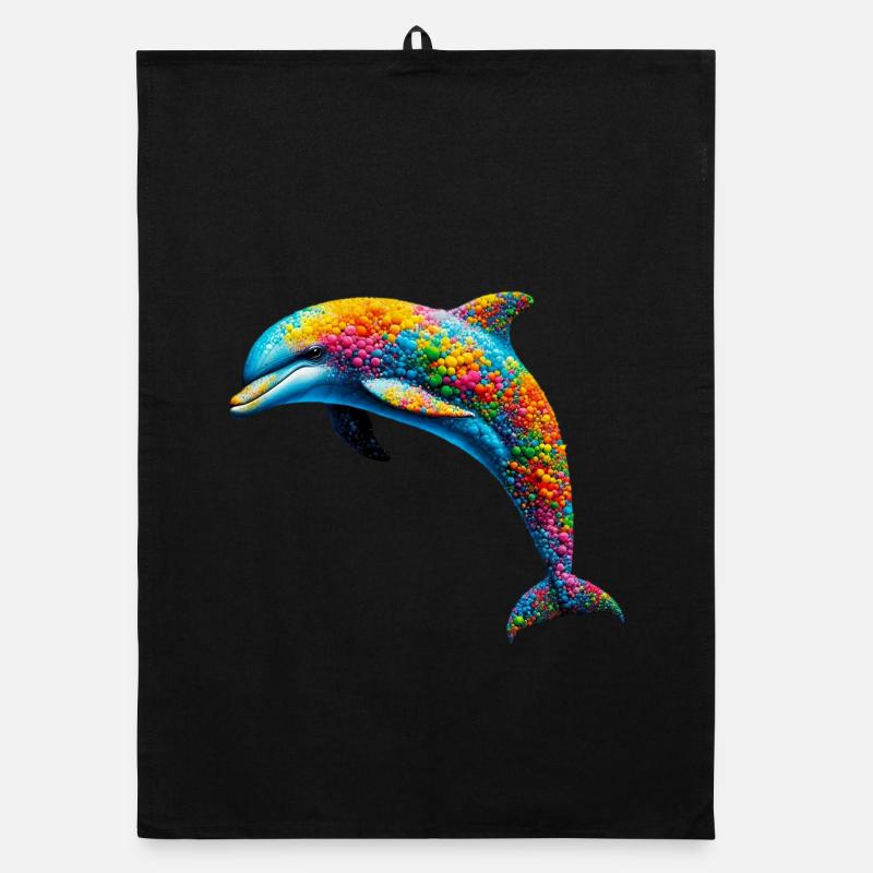 Dolphin Organic dish towel