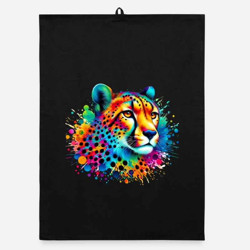 Cheetah Organic dish towel