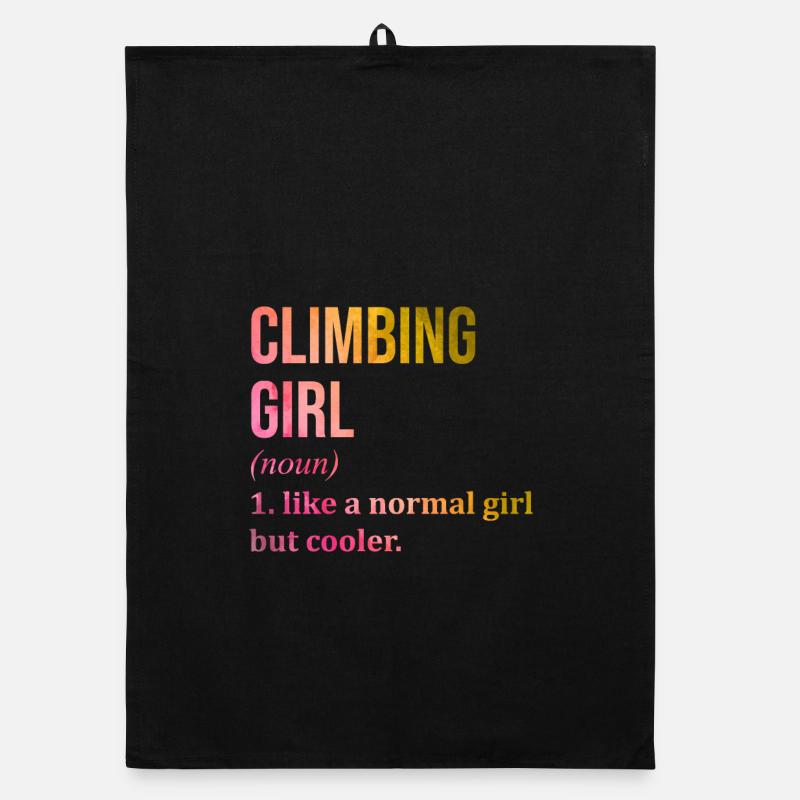 Climbing Organic dish towel