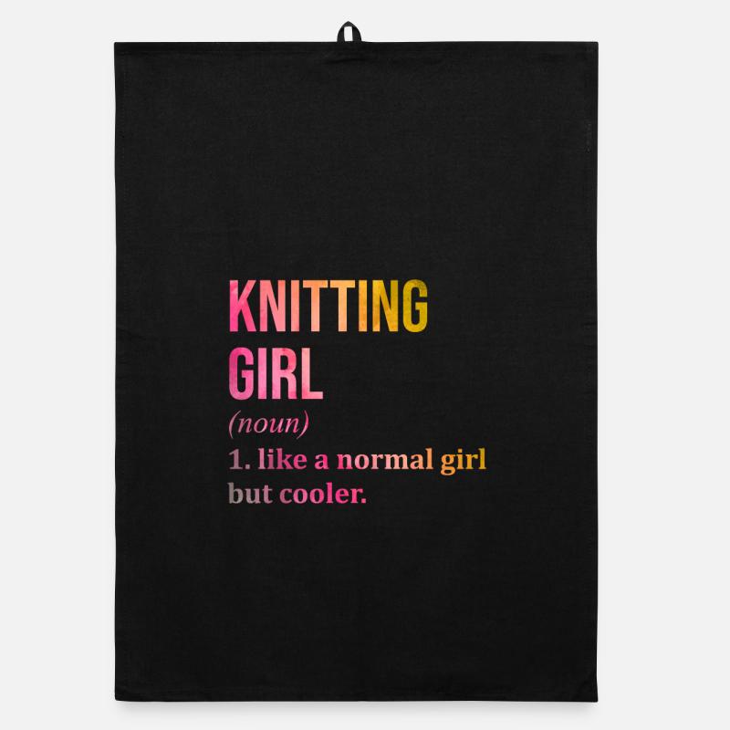 Knitting Organic dish towel