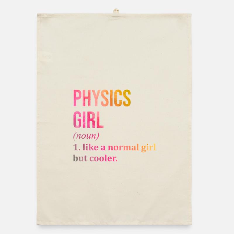 Physik Organic Geschirrtuch