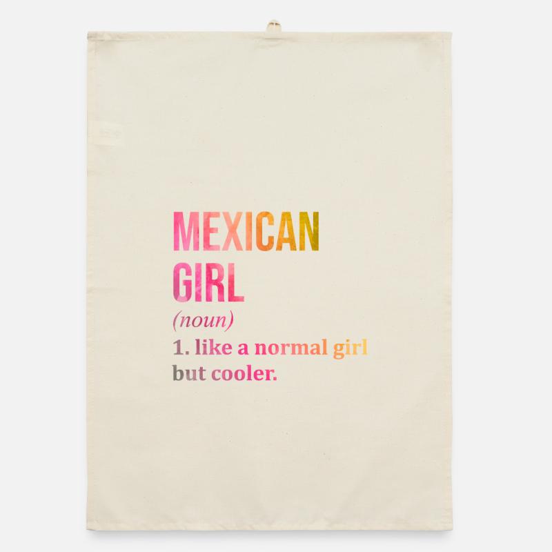 MÉXICO Organic Geschirrtuch