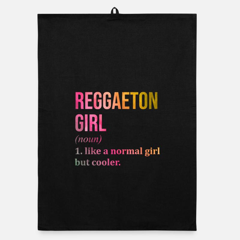 Reggaeton Organic dish towel