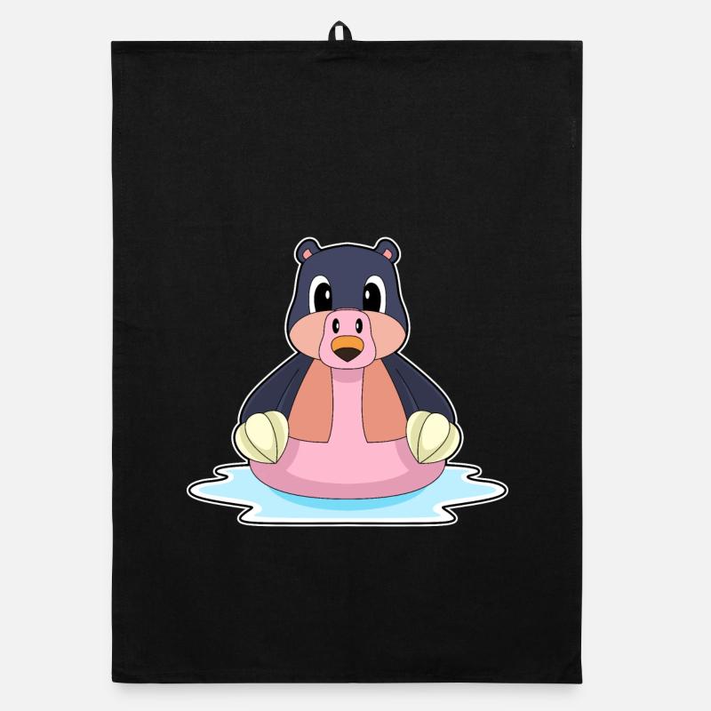 Mole Flamingo Organic dish towel