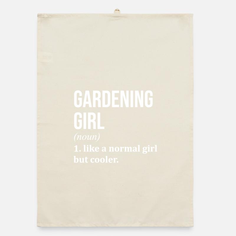 Gartenarbeit Organic Geschirrtuch