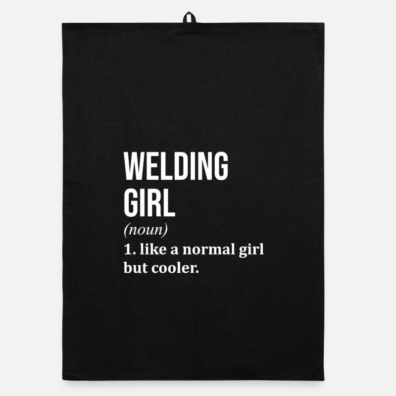 Welding Organic dish towel