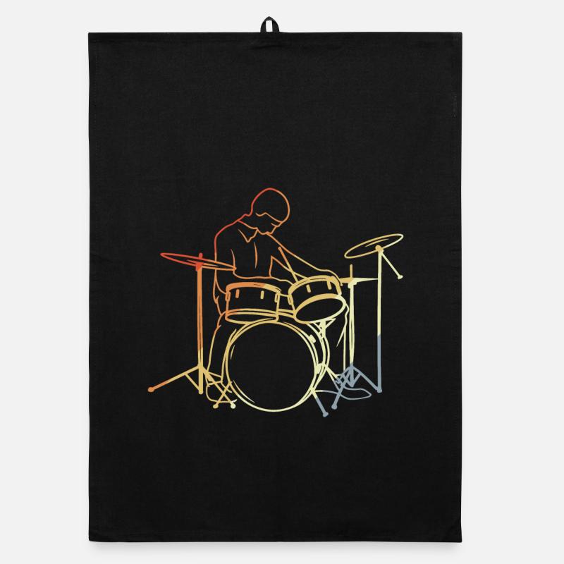 Drummer Vintage Look Organic dish towel