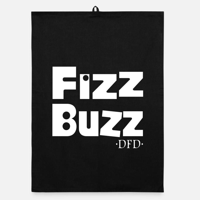 FizzBuzz Fizz Buzz Organic dish towel