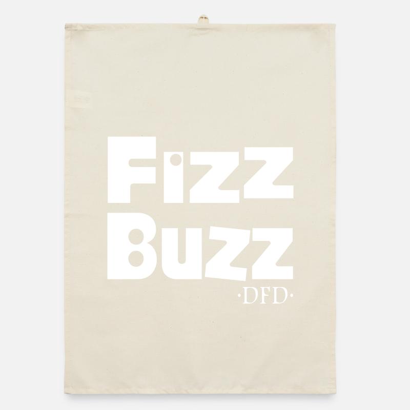 FizzBuzz Fizz Buzz Organic dish towel