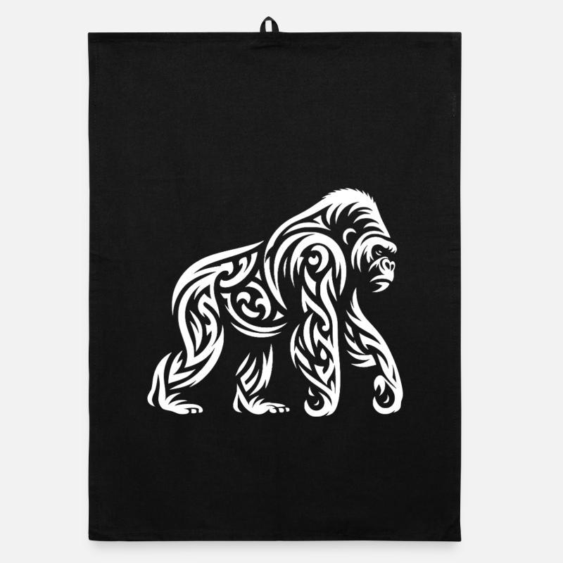 Gorille tribal Torchon bio