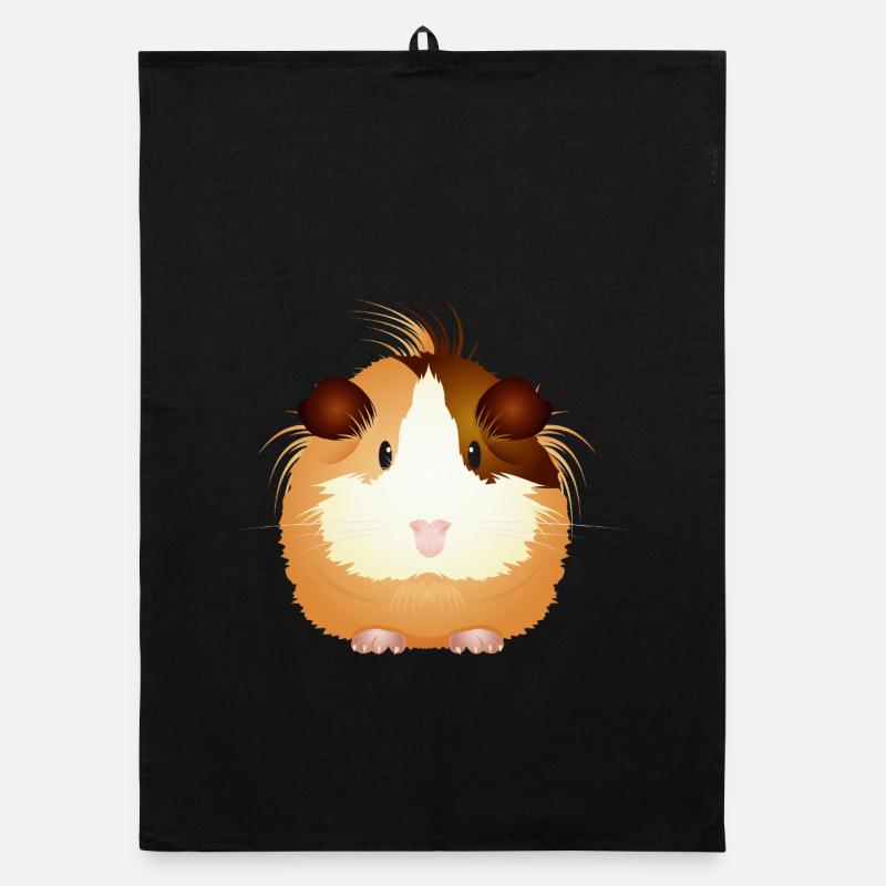 Cochon d’Inde sucré – à tomber amoureux ! Torchon bio