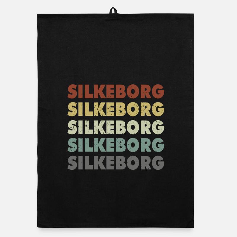 Silkeborg - Denmark - Dänemark - Skandinavien Organic Geschirrtuch