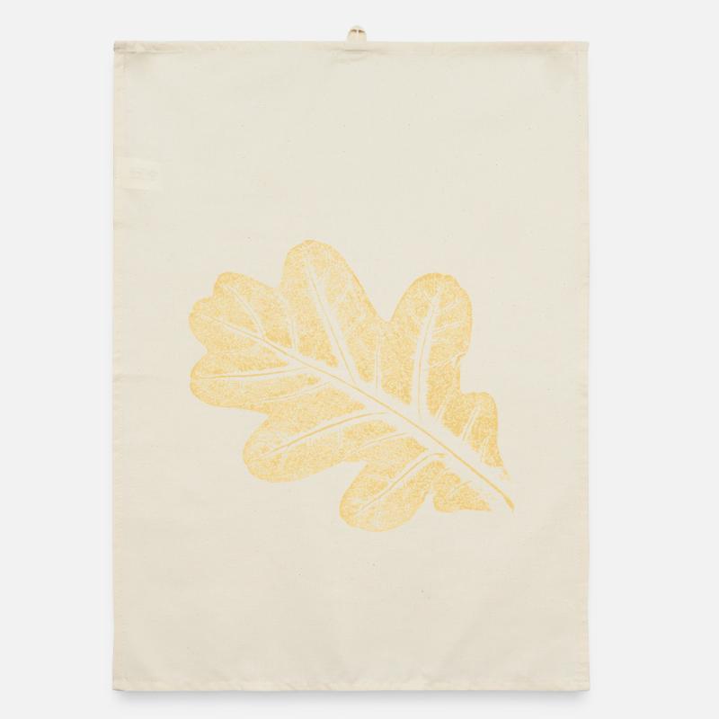 Blatt - Eiche / Botanik & Natur  Organic Geschirrtuch