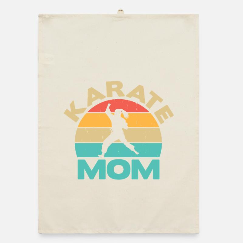 Karate Training Gifts Karate Training Organic dish towel