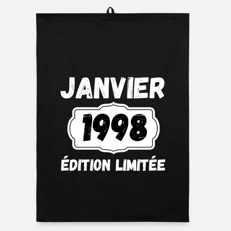 Janvier 1998 Édition Limitée Anniversaire Torchon bio