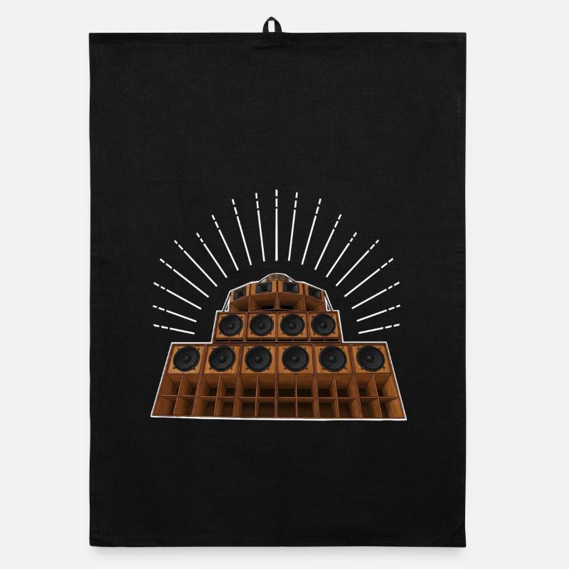 Soundsystem Organic Geschirrtuch