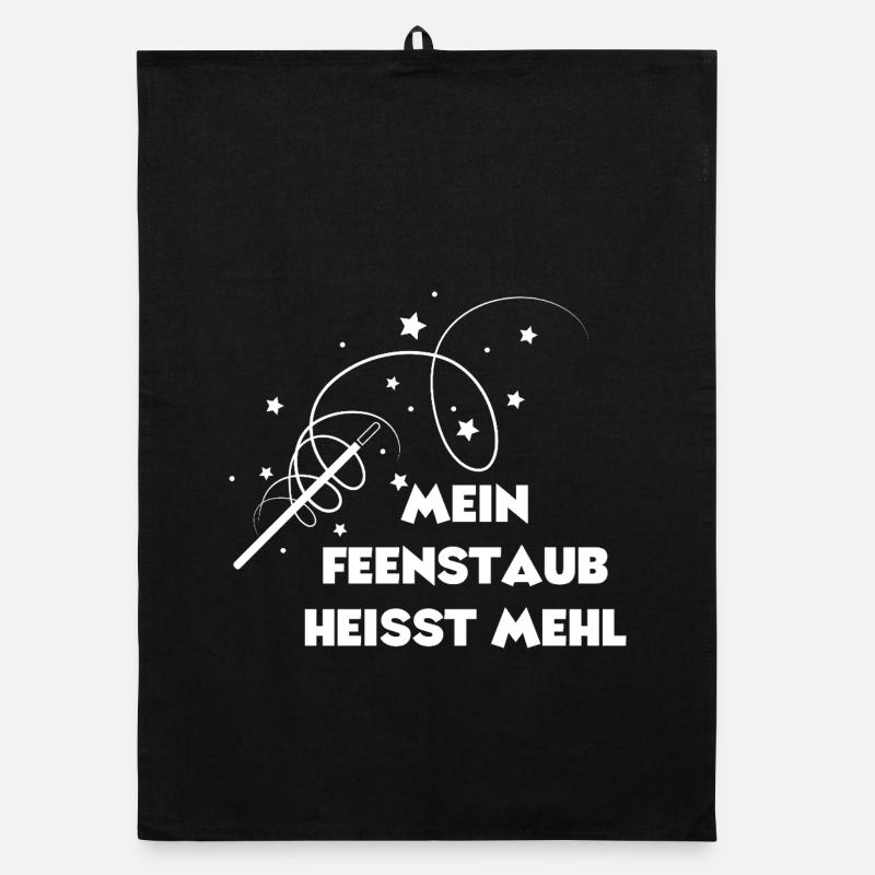Mein Feenstaub heißt Mehl Organic Geschirrtuch