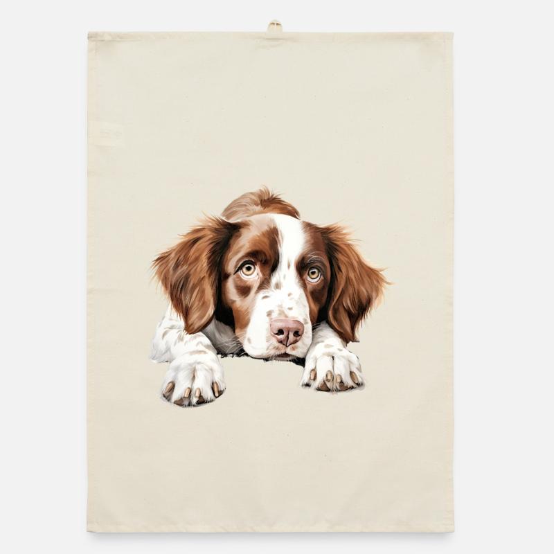 Chien Bretagne Torchon bio