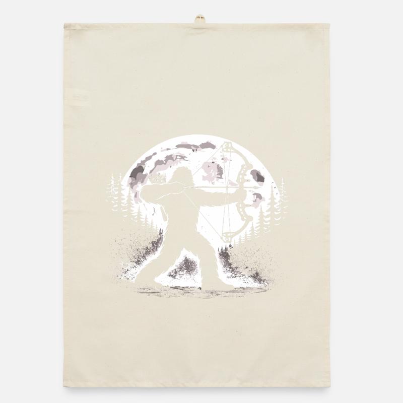 Bigfoot Archery Organic dish towel