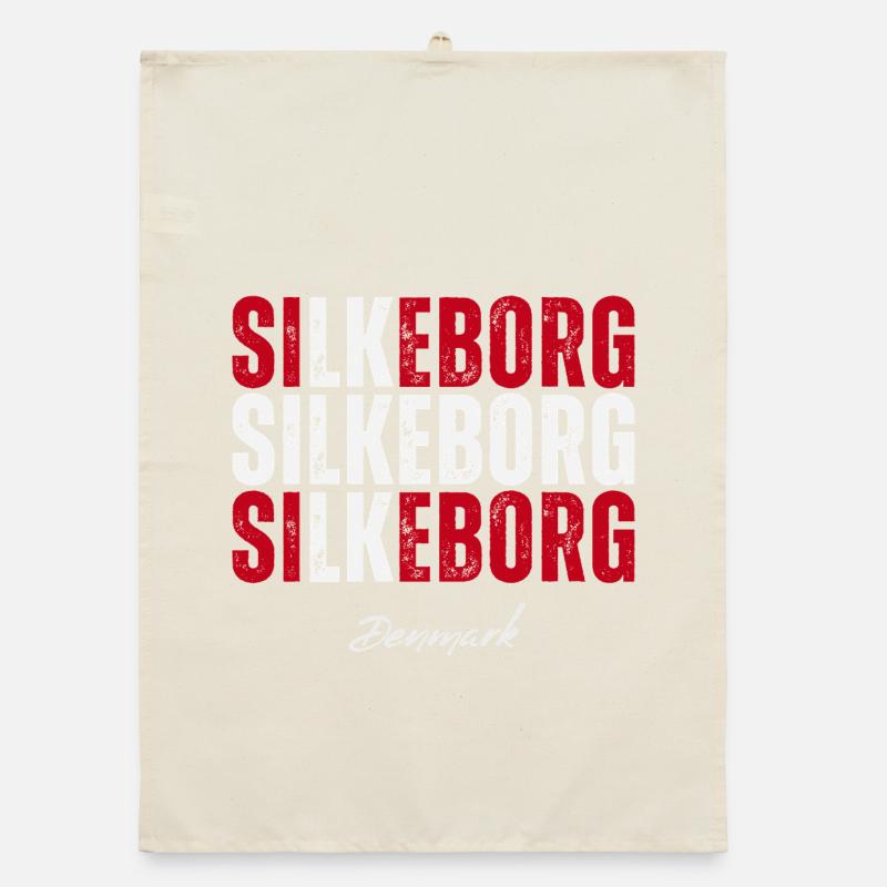 Silkeborg in the Heart, Danemark présent Torchon bio
