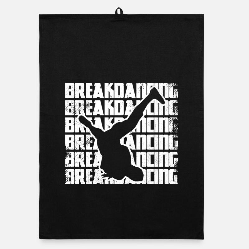 Drôle de Breakdancer Torchon bio