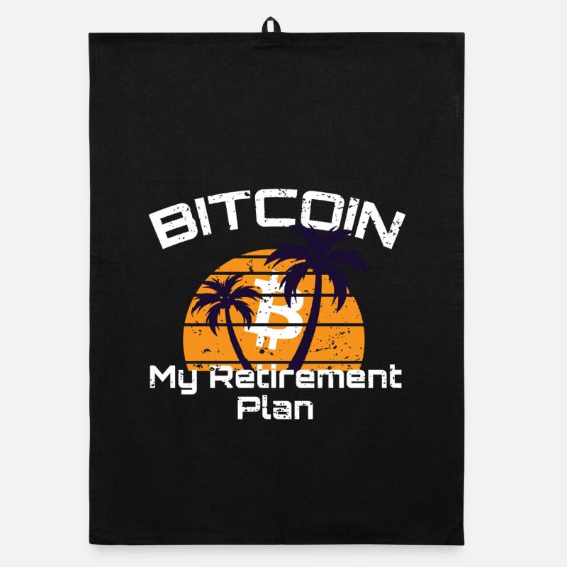 Bitcoin - 21 Million - Cryptocurrency Organic Geschirrtuch