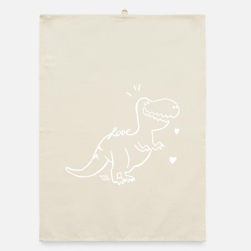 Dinosaure - bébé T-Rex Torchon bio