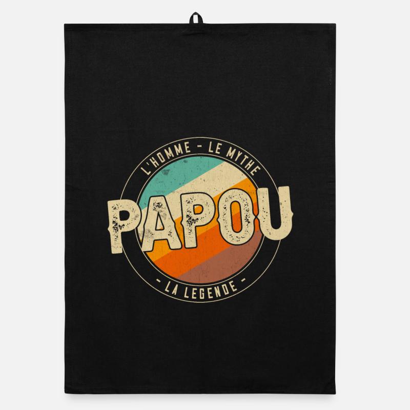 Papou la légende Torchon bio