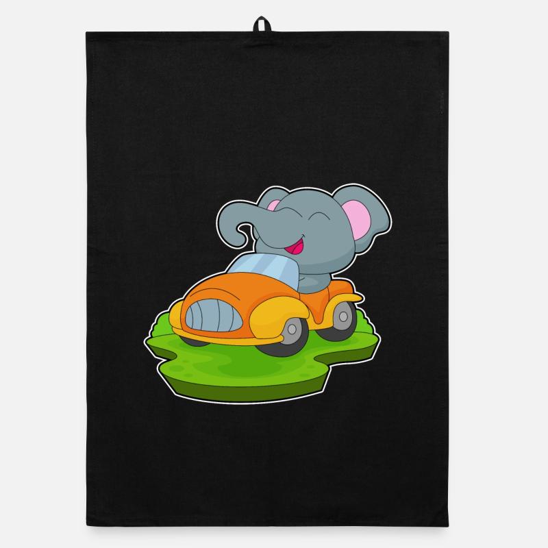 Voiture d’éléphant Torchon bio