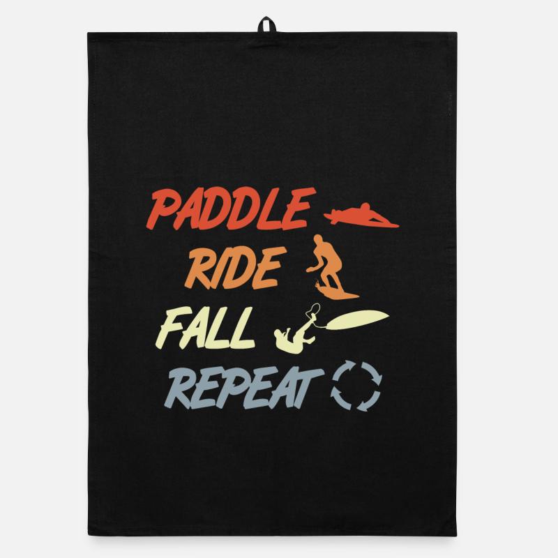 Paddle Surf Répétition Torchon bio